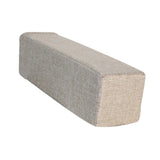Maxbell Couch Arm Rest Pillow Wear Resistant Soft Sofa Side Arm Rest Pillow for Home Beige