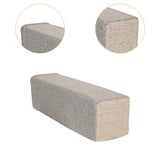 Maxbell Couch Arm Rest Pillow Wear Resistant Soft Sofa Side Arm Rest Pillow for Home Beige