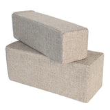 Maxbell Couch Arm Rest Pillow Wear Resistant Soft Sofa Side Arm Rest Pillow for Home Beige