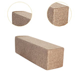 Maxbell Couch Arm Rest Pillow Wear Resistant Soft Sofa Side Arm Rest Pillow for Home Brown