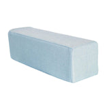 Maxbell Couch Arm Rest Pillow Wear Resistant Soft Sofa Side Arm Rest Pillow for Home Light Blue