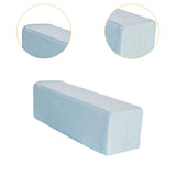 Maxbell Couch Arm Rest Pillow Wear Resistant Soft Sofa Side Arm Rest Pillow for Home Light Blue