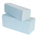 Maxbell Couch Arm Rest Pillow Wear Resistant Soft Sofa Side Arm Rest Pillow for Home Light Blue