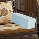 Maxbell Couch Arm Rest Pillow Wear Resistant Soft Sofa Side Arm Rest Pillow for Home Light Blue