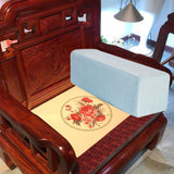 Maxbell Couch Arm Rest Pillow Wear Resistant Soft Sofa Side Arm Rest Pillow for Home Light Blue