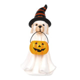 Maxbell Ghost Figurine Halloween Decoration Collectible for Shelf Bookshelf Entrance Dog