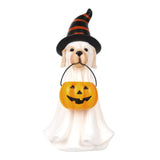 Maxbell Ghost Figurine Halloween Decoration Collectible for Shelf Bookshelf Entrance Dog