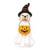 Maxbell Ghost Figurine Halloween Decoration Collectible for Shelf Bookshelf Entrance Dog