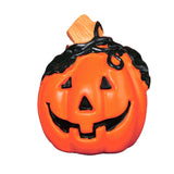 Maxbell Halloween Pumpkin Figurine Miniature Sculpture for Desk Entrance Living Room Style B