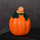 Maxbell Halloween Pumpkin Figurine Miniature Sculpture for Desk Entrance Living Room Style C