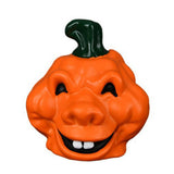 Maxbell Halloween Pumpkin Figurine Miniature Sculpture for Desk Entrance Living Room Style C