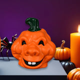 Maxbell Halloween Pumpkin Figurine Miniature Sculpture for Desk Entrance Living Room Style C