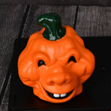 Maxbell Halloween Pumpkin Figurine Miniature Sculpture for Desk Entrance Living Room Style C