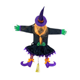Maxbell Crashing Witch into Tree Decoration Classic for Party Supplies Outdoor Party A