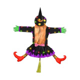 Maxbell Crashing Witch into Tree Decoration Classic for Party Supplies Outdoor Party B