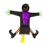 Maxbell Crashing Witch into Tree Decoration Classic for Party Supplies Outdoor Party C