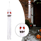 Maxbell Halloween Windsock Flag Outdoor Hanging Decoration for Tree Front Yard White