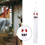 Maxbell Halloween Windsock Flag Outdoor Hanging Decoration for Tree Front Yard White