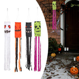 Maxbell Halloween Windsock Flag Outdoor Hanging Decoration for Tree Front Yard White