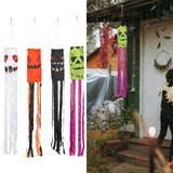Maxbell Halloween Windsock Flag Outdoor Hanging Decoration for Tree Front Yard White