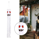 Maxbell Halloween Windsock Flag Outdoor Hanging Decoration for Tree Front Yard White