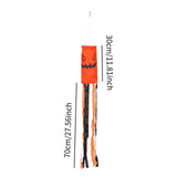 Maxbell Halloween Windsock Flag Outdoor Hanging Decoration for Tree Front Yard Orange