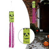 Maxbell Halloween Windsock Flag Outdoor Hanging Decoration for Tree Front Yard Green