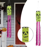 Maxbell Halloween Windsock Flag Outdoor Hanging Decoration for Tree Front Yard Green