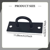 Maxbell Eye Plate Hook Easy Installation Enclosed Multipurpose Hardware Ceiling Hook