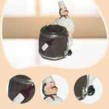 Maxbell Chef Figurine Resin Housewarming Gifts Accent Figure for Coffee Home Kitchen Bucket Chef