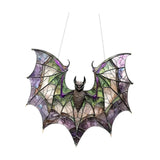 Maxbell Bat Sun Catcher Bat Stained Glass Window Hanging for Office Living Room Home