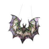 Maxbell Bat Sun Catcher Bat Stained Glass Window Hanging for Office Living Room Home