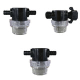 Maxbell Water Pump Strainer RV Water Pump Filter for Pressure Washer Lawn Water Pump 10mm
