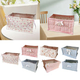Maxbell Storage Box Multipurpose Decor Modern Shelves Basket for Desktop Living Room Style A