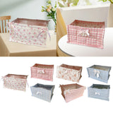 Maxbell Storage Box Multipurpose Decor Modern Shelves Basket for Desktop Living Room Style A