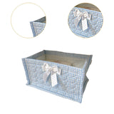 Maxbell Storage Box Multipurpose Decor Modern Shelves Basket for Desktop Living Room Style D