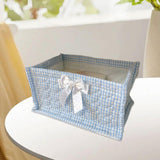 Maxbell Storage Box Multipurpose Decor Modern Shelves Basket for Desktop Living Room Style D