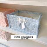 Maxbell Storage Box Multipurpose Decor Modern Shelves Basket for Desktop Living Room Style D