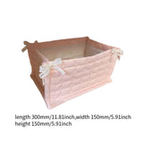 Maxbell Storage Box Multipurpose Decor Modern Shelves Basket for Desktop Living Room Style F