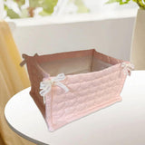 Maxbell Storage Box Multipurpose Decor Modern Shelves Basket for Desktop Living Room Style F