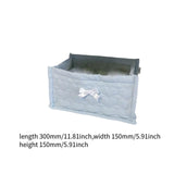Maxbell Storage Box Multipurpose Decor Modern Shelves Basket for Desktop Living Room Style G