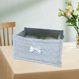 Maxbell Storage Box Multipurpose Decor Modern Shelves Basket for Desktop Living Room Style G
