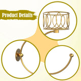 Maxbell Hand Towel Holder Bag Rustic Bath Towel Ring for Home Decor Outdoor Washroom