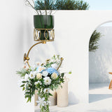 Maxbell Hand Towel Holder Bag Rustic Bath Towel Ring for Home Decor Outdoor Washroom