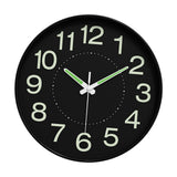 Maxbell Glow in The Dark Clock Decorative Hanging Clock for Office Dining Room Decor Style A