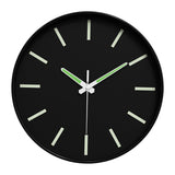 Maxbell Glow in The Dark Clock Decorative Hanging Clock for Office Dining Room Decor Style C