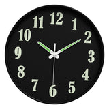 Maxbell Glow in The Dark Clock Decorative Hanging Clock for Office Dining Room Decor Style F