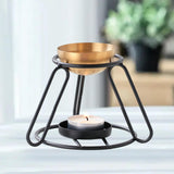 Maxbell Essential Oil Burner Modern Aroma Oil Warmer for Valentines Day Wedding