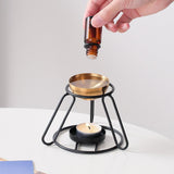 Maxbell Essential Oil Burner Modern Aroma Oil Warmer for Valentines Day Wedding