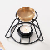 Maxbell Essential Oil Burner Modern Aroma Oil Warmer for Valentines Day Wedding